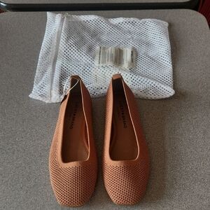 Lucky Brand Brown Flats Comfortable Slip-On Loafers